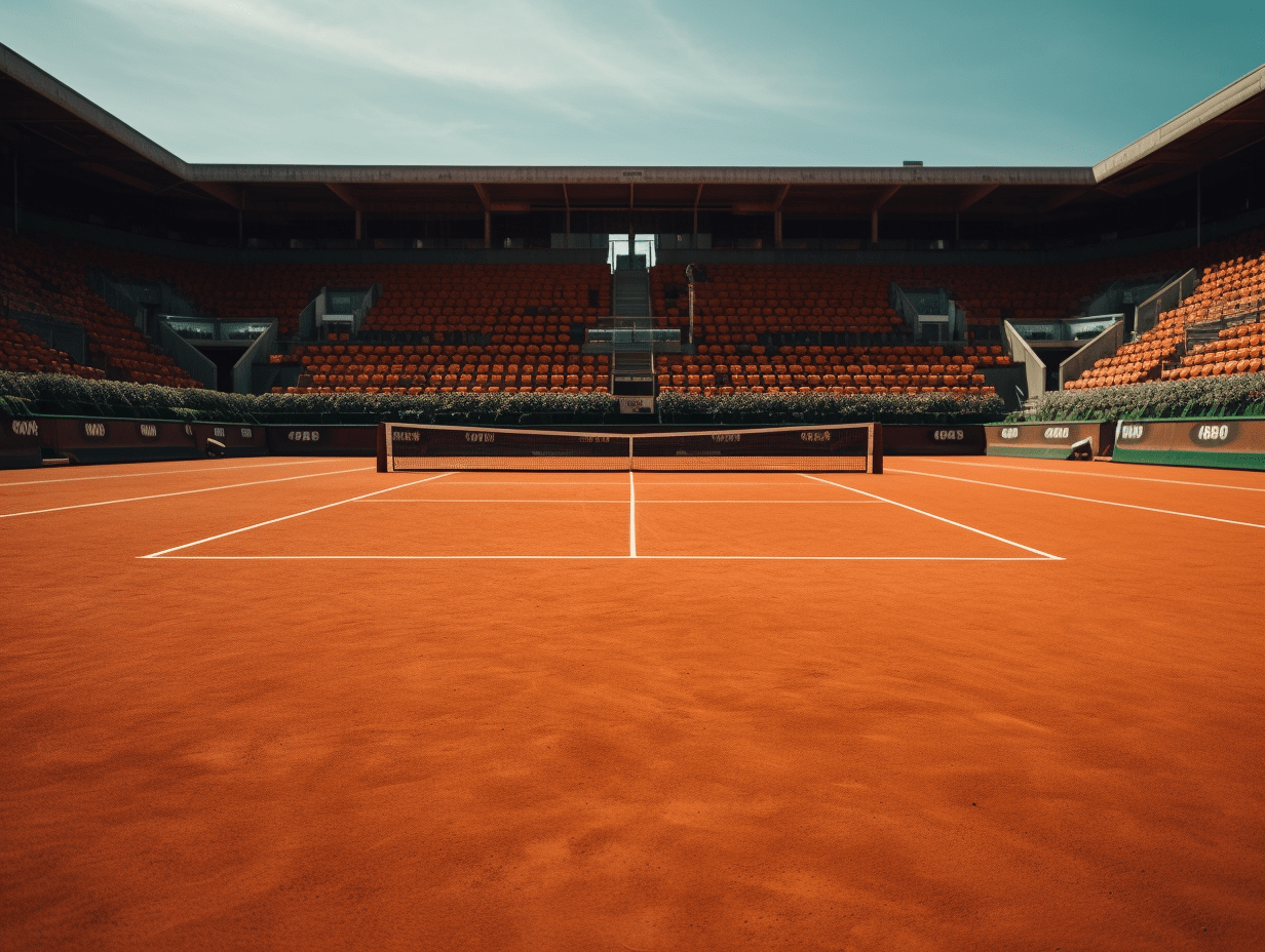 tennis clay court